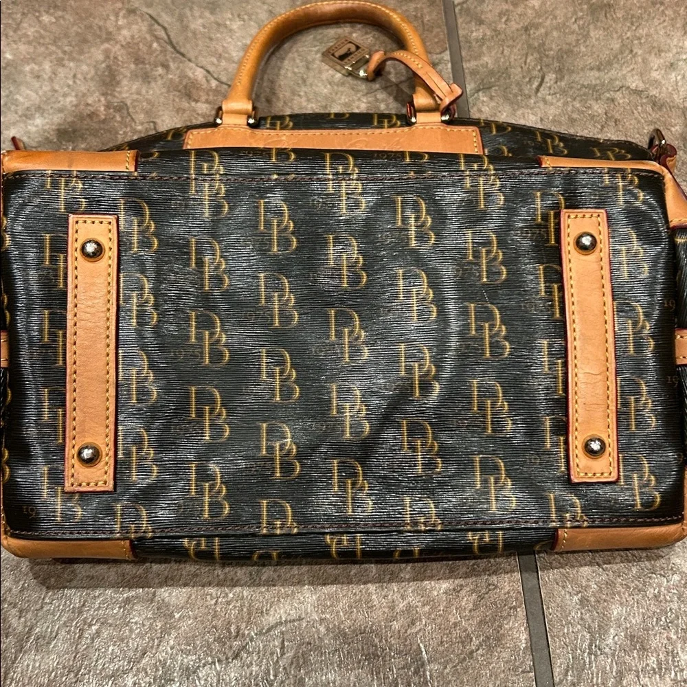 Vintage Dooney & Bourke Satchel Purse - Picture 6 of 14